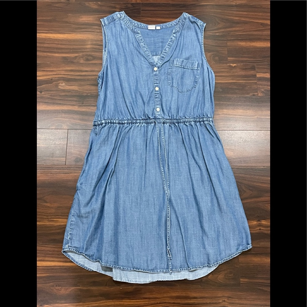 Demin Dress | has POCKETS